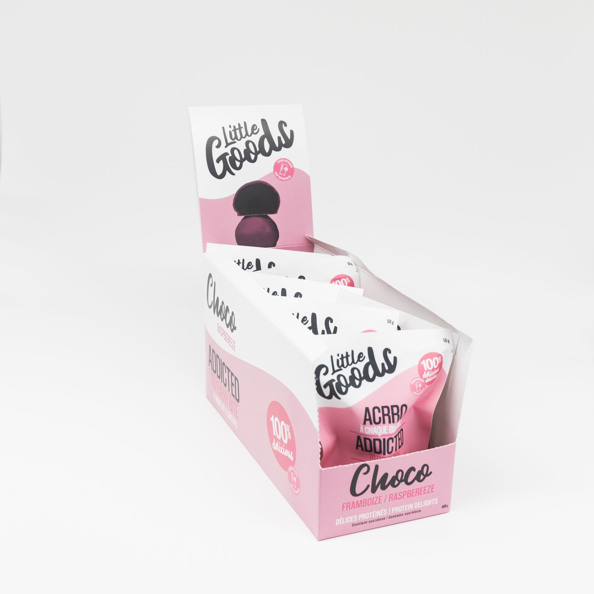 DELECTABLE CHOCOLATE BITES - 5 BOXES OF 6 BAGS